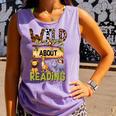 Wild About Reading Reading Books And Bookworm Library Day Comfort Colors Tank Top Lagoon