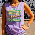 WILD ABOUT READING I Love Books Bookworm Library Day Comfort Colors Tank Top Lagoon WILD ABOUT READING I Love Books Bookworm Library Day Comfort Colors Tank Top Lagoon