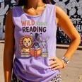 Wild About Reading Zoo Animals For Bookworm Book Reader Comfort Colors Tank Top Lagoon Wild About Reading Zoo Animals For Bookworm Book Reader Comfort Colors Tank Top Lagoon