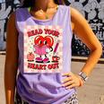 Women's Read Your Heart Out Groovy Bookish Valentine Day Women Girls Comfort Colors Tank Top Lagoon Women's Read Your Heart Out Groovy Bookish Valentine Day Women Girls Comfort Colors Tank Top Lagoon