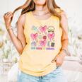 100 Days Of School Coquette Bow School Bus Pencil Books Comfort Colors Tank Top Grey 100 Days Of School Coquette Bow School Bus Pencil Books Comfort Colors Tank Top Grey