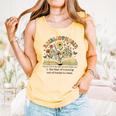 Abibliophobia Wildflower Reading Bookworm Book Reader Comfort Colors Tank Top Grey Abibliophobia Wildflower Reading Bookworm Book Reader Comfort Colors Tank Top Grey