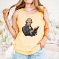 Alexander Hamilton Reading A Book Comfort Colors Tank Top Grey