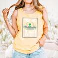 Alien Quote Take Me To Your Readers Sci-Fi Ufo Book Lover Comfort Colors Tank Top Grey