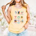 Ally Anti Trump Liberal BLM Love Is Love Banned Books Icons Comfort Colors Tank Top Grey