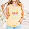 Ask Me What I'm Reading Bookworm Librarian Reader Comfort Colors Tank Top Grey