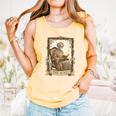 The Aunt Tarot Card Women Skeleton Aunty Book Lover Comfort Colors Tank Top Grey The Aunt Tarot Card Women Skeleton Aunty Book Lover Comfort Colors Tank Top Grey