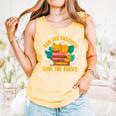 Ban The Fascist Save The Books For a Book Fan Comfort Colors Tank Top Grey