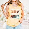 Ban Liars And Crooks Not History And Books Comfort Colors Tank Top Grey