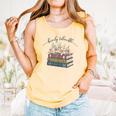 Barely Tolerable Book Lover Floral Quote Pride And Prejudice Comfort Colors Tank Top Grey Barely Tolerable Book Lover Floral Quote Pride And Prejudice Comfort Colors Tank Top Grey