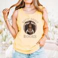 Batty About Books Reading Book Lover Men Women Distressed Comfort Colors Tank Top Grey