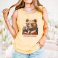 Bear Reading Book Glasses Library Zoo Teacher School Animal Comfort Colors Tank Top Grey Bear Reading Book Glasses Library Zoo Teacher School Animal Comfort Colors Tank Top Grey
