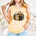 Boo-Kmarked Fall Pumpkin Books Halloween Teacher Teaching Comfort Colors Tank Top Grey Boo-Kmarked Fall Pumpkin Books Halloween Teacher Teaching Comfort Colors Tank Top Grey