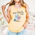 This Is My Book Character Costume I Pigeon Reading Tee Comfort Colors Tank Top Grey This Is My Book Character Costume I Pigeon Reading Tee Comfort Colors Tank Top Grey