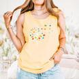 Book Dandelion Reading Lover Bookworm Bookish Librarian Read Comfort Colors Tank Top Grey