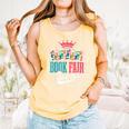 Book Fair Queen Comfort Colors Tank Top Grey Book Fair Queen Comfort Colors Tank Top Grey