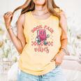 Book Fair Vibes School Librarian Retro 70s Reading Bookworm Comfort Colors Tank Top Grey Book Fair Vibes School Librarian Retro 70s Reading Bookworm Comfort Colors Tank Top Grey