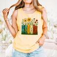 Book Flower 8647 Foxtrots Deltas Tangos Comfort Colors Tank Top Grey Book Flower 8647 Foxtrots Deltas Tangos Comfort Colors Tank Top Grey