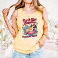Book Girl Summer Beach Vacation Book Lover Comfort Colors Tank Top Grey