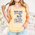 Book Girl Summer Comfort Colors Tank Top Grey Book Girl Summer Comfort Colors Tank Top Grey