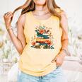 Book Lover Librarian Reading Library Readers Comfort Colors Tank Top Grey