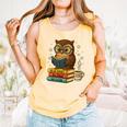 Book Lover Owl Reading Bookish Library Read Books Be Kind Comfort Colors Tank Top Grey Book Lover Owl Reading Bookish Library Read Books Be Kind Comfort Colors Tank Top Grey