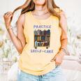 Book Lover Pun Practice Shelf-Care Comfort Colors Tank Top Grey