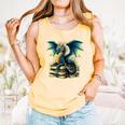 Book Lover Reading Fantasy Dragon Comfort Colors Tank Top Grey Book Lover Reading Fantasy Dragon Comfort Colors Tank Top Grey