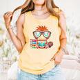 Book Lover Reading Platypus Comfort Colors Tank Top Grey
