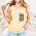 Book Lovers Books Cats Life Is Sweet Cat Lover Comfort Colors Tank Top Grey