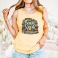 Book Nook Enthusiast Cozy Library Reader Collector Comfort Colors Tank Top Grey
