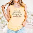 My Book Preference Has Me On The Naughty List Comfort Colors Tank Top Grey My Book Preference Has Me On The Naughty List Comfort Colors Tank Top Grey