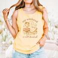 My Weekend Is All Booked Cozy Book Lover Reading Comfort Colors Tank Top Grey