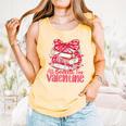 All Booked For Valentine Book Lovers Teacher Girl Women Kid Comfort Colors Tank Top Grey