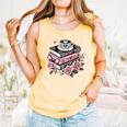 All Booked For Valentine's Coquette Bow Books Teacher Girly Comfort Colors Tank Top Grey All Booked For Valentine's Coquette Bow Books Teacher Girly Comfort Colors Tank Top Grey