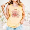 All Booked For Valentine’s Day Readers Teachers Bookworms Comfort Colors Tank Top Grey