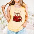All Booked For Valentine’s Day Reading Teacher Comfort Colors Tank Top Grey All Booked For Valentine’s Day Reading Teacher Comfort Colors Tank Top Grey