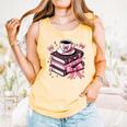 All Booked For Valentine's Teacher Coquette Bow Coffee Book Comfort Colors Tank Top Grey All Booked For Valentine's Teacher Coquette Bow Coffee Book Comfort Colors Tank Top Grey