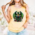 Books Dragon Reading Book Comfort Colors Tank Top Grey Books Dragon Reading Book Comfort Colors Tank Top Grey