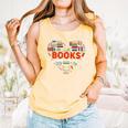 Books Heart Valentines Day Books Are My Love Language Comfort Colors Tank Top Grey