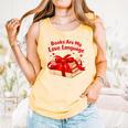 Books Are My Love Language Valentines Day For Books Lover Comfort Colors Tank Top Grey Books Are My Love Language Valentines Day For Books Lover Comfort Colors Tank Top Grey