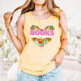 Books Are My Love Language Valentine's Day Reading Lover Comfort Colors Tank Top Grey
