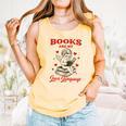 Books Are My LoveLanguage Cupid Valentines Comfort Colors Tank Top Grey