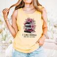 I Like Books More Than I Like People Reader Teacher Bookworm Comfort Colors Tank Top Grey