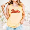 Books Reader Librarian Book Lover Bookworm Library Reading Comfort Colors Tank Top Grey