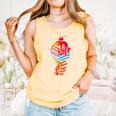 Books Reading Ice Cream Comfort Colors Tank Top Grey Books Reading Ice Cream Comfort Colors Tank Top Grey