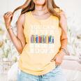 You Can Never Have Too Many Books Reading Lover Outfit Comfort Colors Tank Top Grey