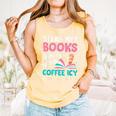 I Like My Books Spicy Coffee ICY Comfort Colors Tank Top Grey I Like My Books Spicy Coffee ICY Comfort Colors Tank Top Grey