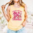 Books Are My Valentine Book Lover Heart Matching Party Comfort Colors Tank Top Grey