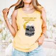 Books Are My Valentine Cute Book Lover Valentine's Day Comfort Colors Tank Top Grey